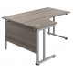 Olton Twin Cantilever Corner Office Desk